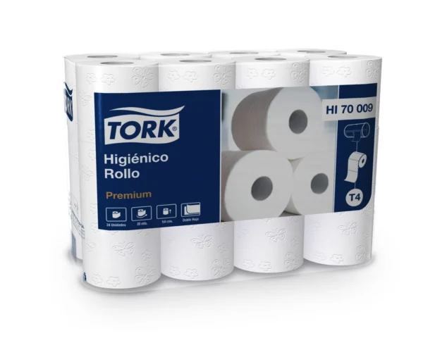 Papel Higiénico Tork Premium 48 Rollos de 20 Metros c/u por Paquete